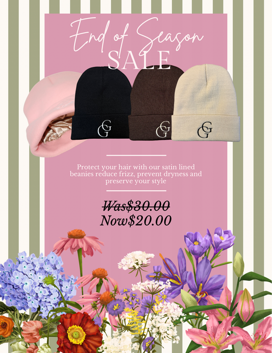 Satin Lined Beanie – End of Season Sale!